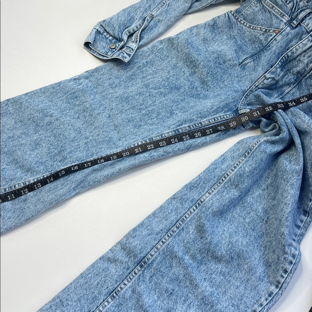 We The Free Light Blue Denim Jumpsuit - Picture 8 of 14